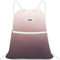 WANDF Rucksack mit Kordelzug Turnbeutel Sportbeutel Gym Bag Mit Aussentasche Verstellbar Tunnelzug Gymsack für Damen Herren Kinder mit Innentasche 11 Liter für Sport und Reisen (A-Dunkelpink)