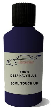 Xtremeauto For Ford Focus Deep Navy Blue 4Cwawwa Touch Up Paint Bottle Chip Scratch Repair Brush Direct Appliance
