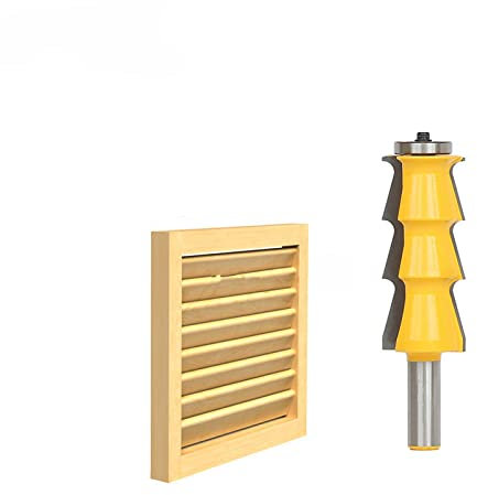 Persienne Style volet de toupie 1/2 tige porte couteau coupe-bois Tenon Cutter pour outils de travail du bois