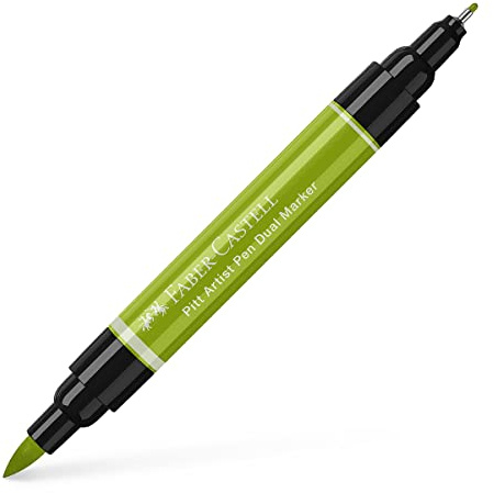 Faber-Castell PITT Artist Pen Dual Marker India Ink - may green