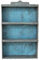 GURU SHOP Küchenregal, Bücherregal, Wandregal - Modell 31, Türkis, 70x45x14 cm, Kleine Regale, Wand- & Weinregale