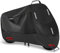 Funda Moto Impermeable 300D, Cubierta Protectora de Scooter Motocross Exterior Interior con 5 Tiras Reflectantes y 2 Orificios para Cerradura, 2 Hebillas de Fijación (XXXXL: 290 x 95 x 140 cm)