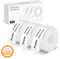 Pristar P15 Labels, 3 Rollen 12 mm * 40 mm Selbstklebendes Thermoband Etiketten, Kompatibel mit P15 Etikettendrucker, Geeignet für Zuhause, Büro, Schule, Lagerorganisation, Weiß, 160 Etiketten/Rolle