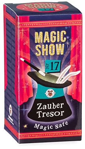 TRENDHAUS 957733 Magic Show Nr. 17 [ Zauber Tresor ], Verblüffende Zaubertricks für Kinder ab 6 Jahren, Inkl. Online-Videos
