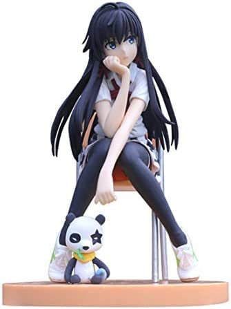 ENFILY Figur Modell 15CM PVC Unbewegliche PVC Mädchen Anime Figur Sammelmodell Garage Kit für Anime Figur Fans - mit Stuhl