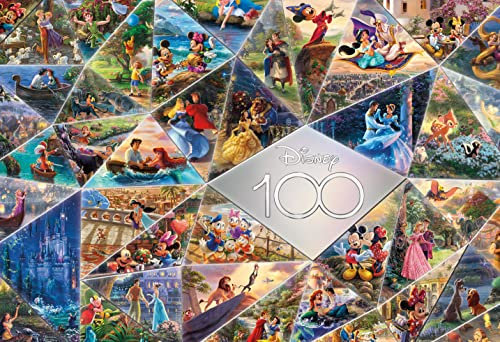 Ceaco - Thomas Kinkade - Disney - 100th Collage - 2000 Piece Jigsaw Puzzle