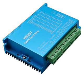PULME Schrittmotortreiber HBS57 Hybrid-Servotreiber DC24-70V 0-200kHz Gleichstromversorgung Maximaler Strom 5A for Nema23 Nema24 Closed-Loop-Motorcontroller