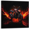 HAYZE Motorrad Rennrad für KTM 1290 Super Duke R Kunstwerk Poster Dekorative Leinwand Wand & Kunst Poster Malerei 50 x 50 cm
