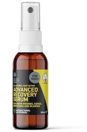 Natures Greatest Secret Colloidal Silver Soothing Serum for Dogs 100ml | Natural Botanicals | Quick-Dry Gel | Grooming Skin Comfort