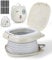 HYSINSE Töpfchen Falttoilette Kinder,Toilettensitz Kinder,Faltbare Toilette Baby Töpfchen Training Sitze Outdoor Portable Reise Töpfchen,Baby Kinder Toilette,Tragbare Töpfchen Sitz (grey)