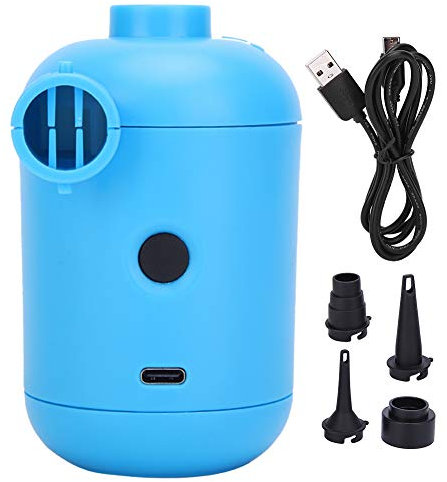 Lvifloae HT 426 USB Elektrische Luftpumpe tragbare universelle DC 5V -Inflator für pneumatisches Boot aufblasbare Bettsofa -Pool -Luftze