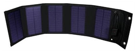 Placa solar plegable 15W, ligera, portátil, resistente al agua; ideal para campismo, excursiones y carga de dispositivos en exteriores.