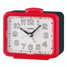 Seiko Bell Alarm Clock With Quiet Sweep Hand QHK061R