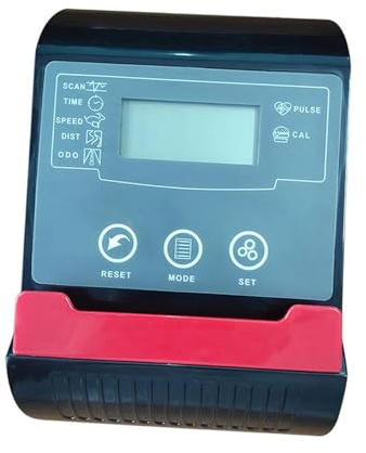 Piccolo tapis roulant tachimetro con sensori di frequenza cardiaca display fitness adatto per cyclette macchine arrampicata scale tapis roulant tachimetro contapassi per camminare