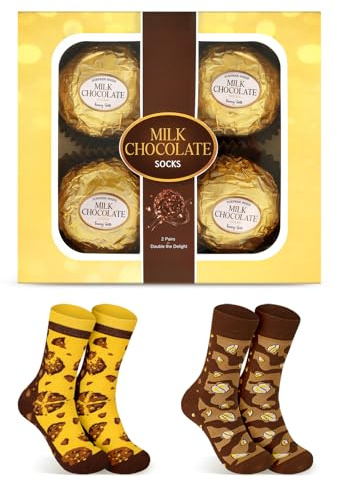 AGRIMONY Lustige Socken Herren Junge Damen - Witzig Verrückte Socken Box Geschenke für Männer Teenager Freund Papa - Vatertagsgeschenk Valentinstag Weihnachten Strümpfe Geschenkideen