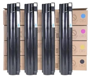 ETkzql 4PCS T-FC50 CMYK Tonerkartusche kompatibel mit Druckerzubehör 2555C 3055C 3555C 4555C 5055C