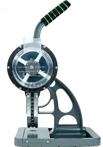 Machine à œillets semi-automatique, cadre en aluminium durable, design à long manche pour bannières, bâches, tentes, affiches, vêtements, 6 mm