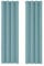 Deconovo Tende Oscuranti per Interni 2 Pezzi 260 CM Altezza, Termiche Isolanti, Anti-Rumore, con Anelli, Ideali per Camera da Letto e Soggiorno, 140x260 CM, Azzurro