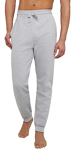 Hanes Joggers, EcoSmart Fleece Sweatpants for Men, Men's Lounge Pants, 30.5 Pantaloni da Tuta, Acciaio Leggero, XL Uomo