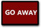 MDEIMAT Go Away Fußmatte für den Innen- und Außenbereich, rutschfest, Gummi, 39,9 x 60 cm