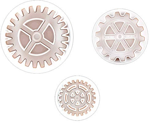 PiniceCore Kuchen Reifen Cutter Zahnrad Baby-Spielzeug Boy Rad Ausstechform Spitze Verziert Bogen-Herz-Fondant-Cutter Werkzeuge