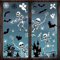 VEYLIN Halloween-Fensteraufkleber, 8 Blatt, Skelett-Fenster-Aufkleber für Kinder, Halloween-Fensterdekoration