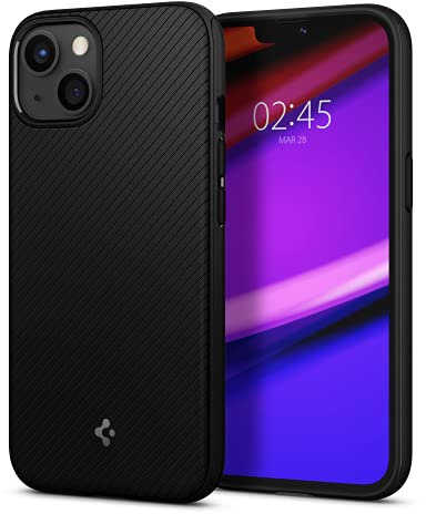 Spigen Core Armor Mag ACS03556 Case for iPhone 13 (2021), Matte Black