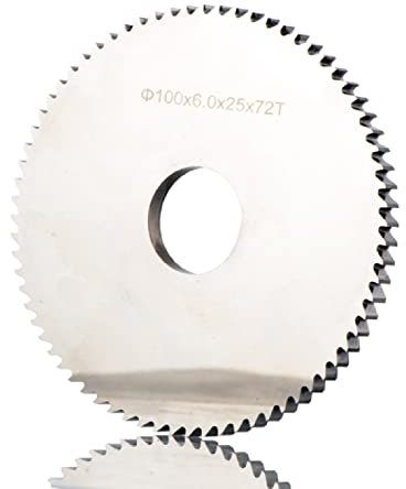 100 * 6mm épaisseur 25mm trou intérieur 72T carbure monobloc lame de scie fraise disque de coupe scie à refendre