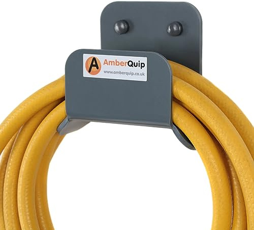 Amberquip Wall Hook/Hanger ideal for cable, hoses, pressure washer storage, extension leads. Van, workshop, garage or shed mount