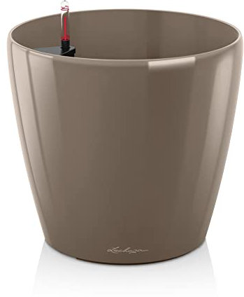 LECHUZA CLASSICO Premium 70 taupe hochglanz 14665