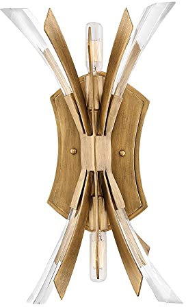 Elstead Wandleuchte Vida Gold brüniert