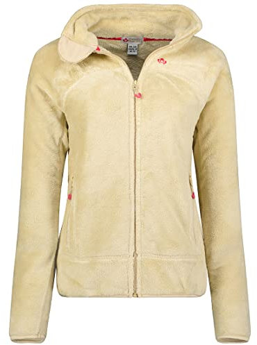 Canadian Peak Udilas_Lady - Women's Warm Padded Jacket Season Fall Winter Spring Summer - Warm Coat Jacket - Long Sleeve Jacket - Women (Beige L)