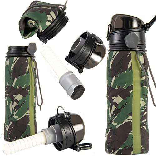 Paany! Wasserfilter mit Flasche Camouflage