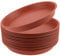ZOENHOU Lot de 10 soucoupes en plastique épais de 30 cm pour pot de fleurs d'intérieur et d'extérieur