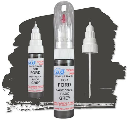 M.A.D MYLDAN AUTO DESIGN M.A.D For Ford Rado Grey Alloy Wheel Paint Touch Up Kit Compatible With Fiesta ST Curb Scratch