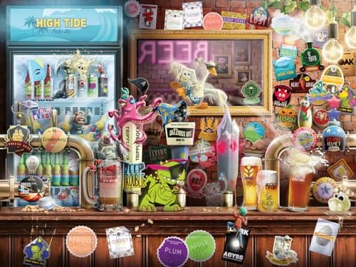 Ravensburger Puzzle: Handwerkliches Bier, 1500 Teile, Puzzles für Erwachsene, 80 x 60 cm