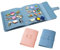 Chillpaper Emaille-Anstecknadel-Präsentationsbuch, Sammelbuch, tragbar, Broschen-Halter, Aufbewahrung, Organizer, Etui (2 Stück, Blau/Rosa)