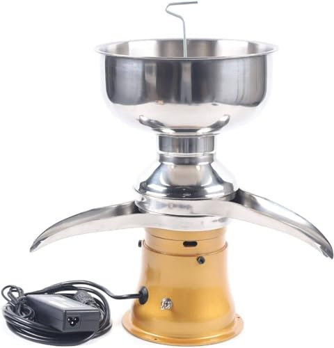 ZIJINGY Electric Milk Skimmer , Cream Separator Kitchen Centrifuge, 50L/H Kitchen Electric Fresh Milk Centrifuge, Adjustable, Reusable, Food Grade Material