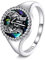 ONEFINITY St Michael Ring 925 Sterling Silber Erzengel Michael Ring Katholischer Schmuck Amulett Geschenke Für Herren Damen