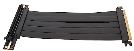 Grcfumo PCIE 4.0 Extension Cable, PCIE 4.0 X16 Riser Cable, Graphics Card Extension Cable, Flexible GPU Riser Cable for RTX 4090 (60cm)