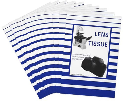 Pezzi di carta per lenti e obiettivi, salviettine per la pulizia della fotocamera, filtro per la tastiera per obiettivi