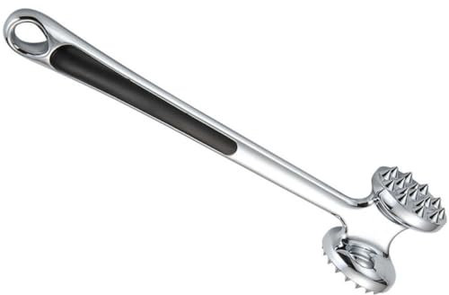 PRETYZOOM 1 Pc Martillo De Carne De Aleación De Zinc Martilleo Almádena Picadora De Ajo Martillo De Comida Martillo Recortador Herramienta Ablandadora De Carne Estofado Bombón Silver