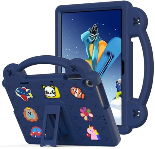 AKABEILA Tablet Schützhülle für Huawei MatePad T10s 10.1/MatePad T10 10.1/MatePad SE 10.1 2022 Niedliche Hülle Kinder Stoßfest mit Schultergurt Griff Ständer