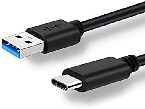 USB 3.0 to USB C Cable for Mobile, Tablet, Power Bank, Action Cam, Digital Camera, Portable Speaker, Portable Hard Drive, Gaming Console and more - WD/Seagate/Lacie/Sandisk - USB A to TYPE C Lead - 2M
