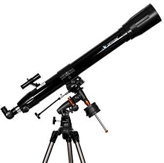 OPTICON Constellation PRO Astronomie Reflektor Teleskop 80/1 000 mm, mit flexibel Stativ für Planeten Sterne-beobachten für Einsteiger, Fernrohr Monokular