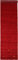 RugVista, Gabbeh Loom Two Lines, Teppich, Mittelflor, 80 x 350 cm, Läufer, Gabbeh, Wolle, Flur, Schlafzimmer, Küche, Wohnzimmer, Rot, Rot