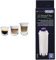 De'Longhi DeLonghi Fancy Box 6er Set Thermo Gläser & Original Wasserfilter DLSC002 - Zubehör für De'Longhi Kaffeevollautomaten, für die Pflege der Maschine, weiß