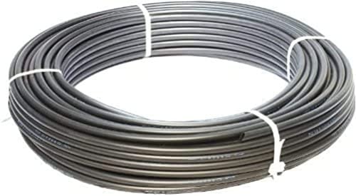 Premium Black LDPE Automatic Water Pipe 13mm / 16mm - Garden Irrigation Hose | 50m PVC Hosepipes for Garden Watering - Made in EU 4 Bar | Heavy Duty Water Hose