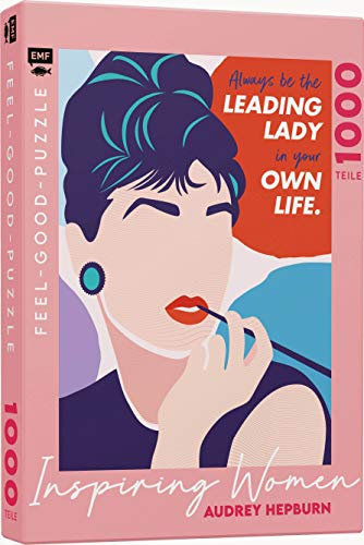 Feel-Good-Puzzle 1000 Teile – Inspiring Women: Audrey Hepburn: Always be The Leading Lady in Your own Life
