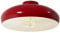 bamyum Deckenlampe Rot Weiß, Androa, Küchenlampe Ø40 cm 1 flammig, Deckenleuchte Rot Weiß E27, Küchenlampe Deckenleuchte Vintage, Deckenlampe Wohnzimmer, Deckenlampe Retro Vintage Schlafzimmer